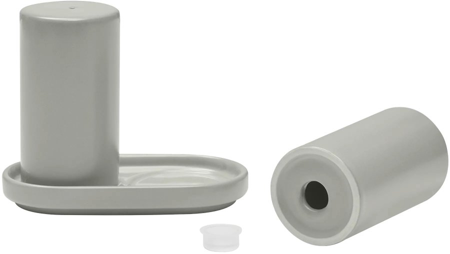 blomus PILAR Salz- und Pfeffer-Set H9 cm, Mirage Gray