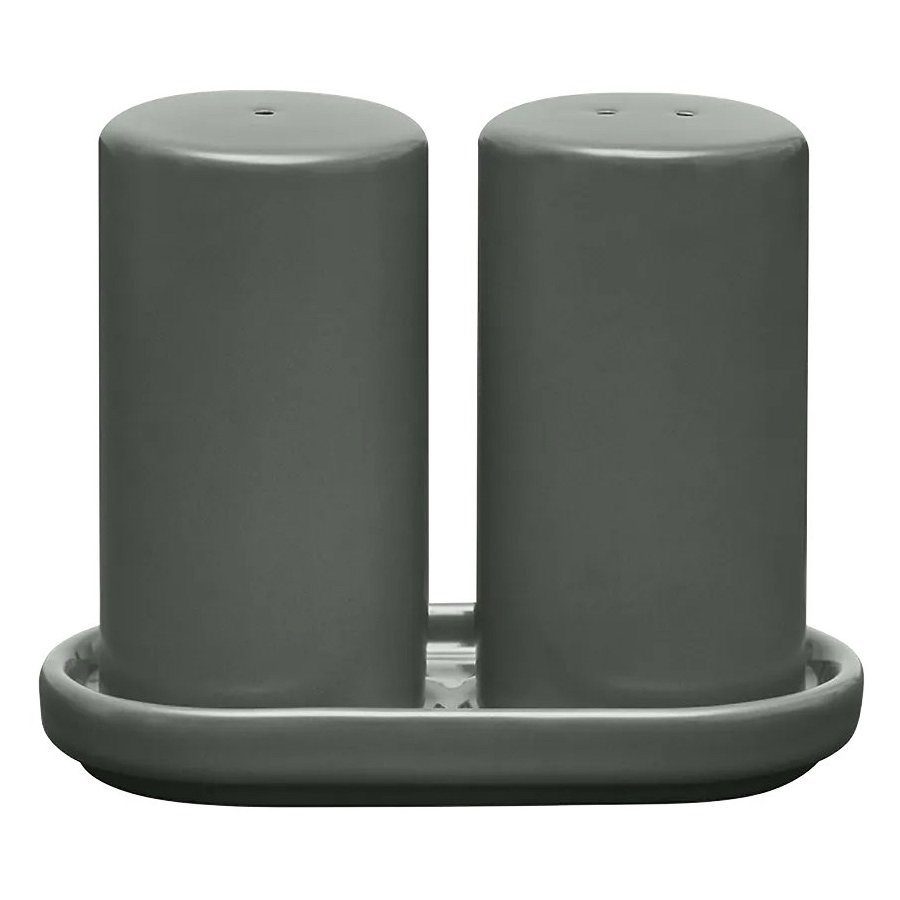 blomus PILAR Salz- und Pfeffer-Set H9 cm, Agave Green