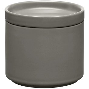 blomus PILAR Aufbewahrungsdose H9 cm, Pewter