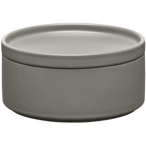 blomus PILAR Aufbewahrungsdose H7 cm, Pewter