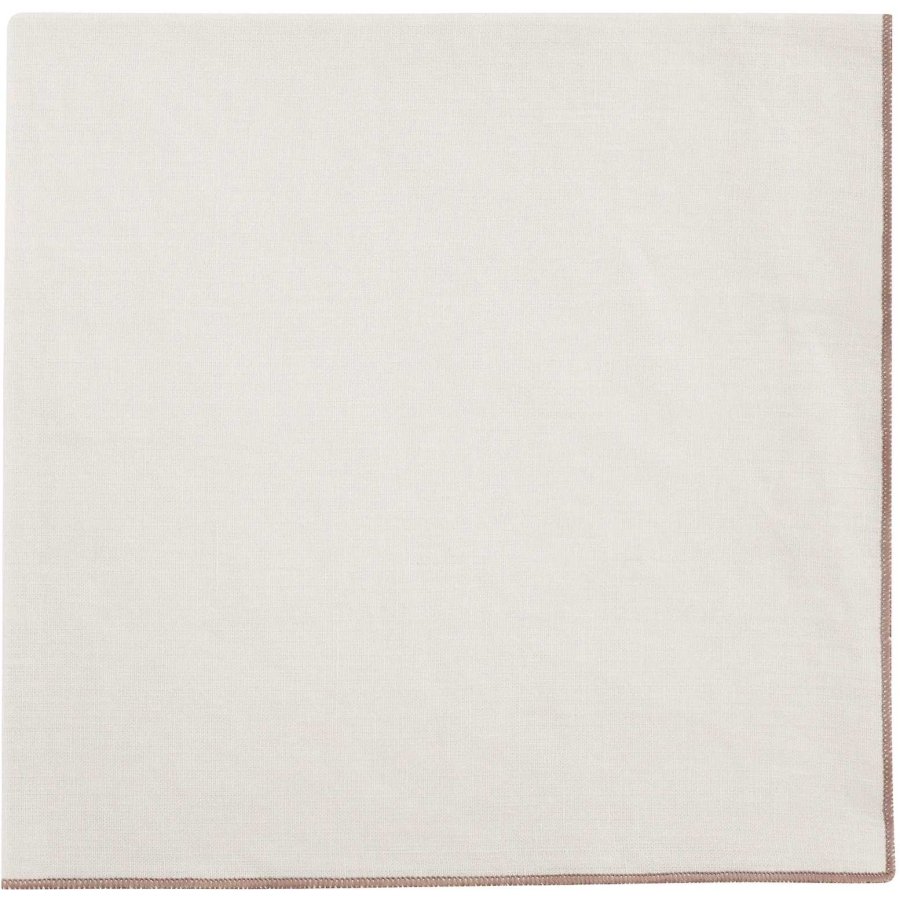 blomus LINEO Stofserviet 42x42 cm, Moonbeam/Mocha Mousse