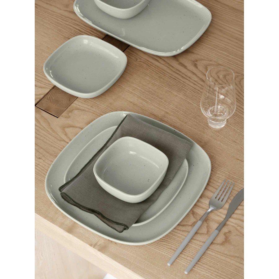 blomus LINEO Stofserviet 42x42 cm, Agave Green/Pine Grove