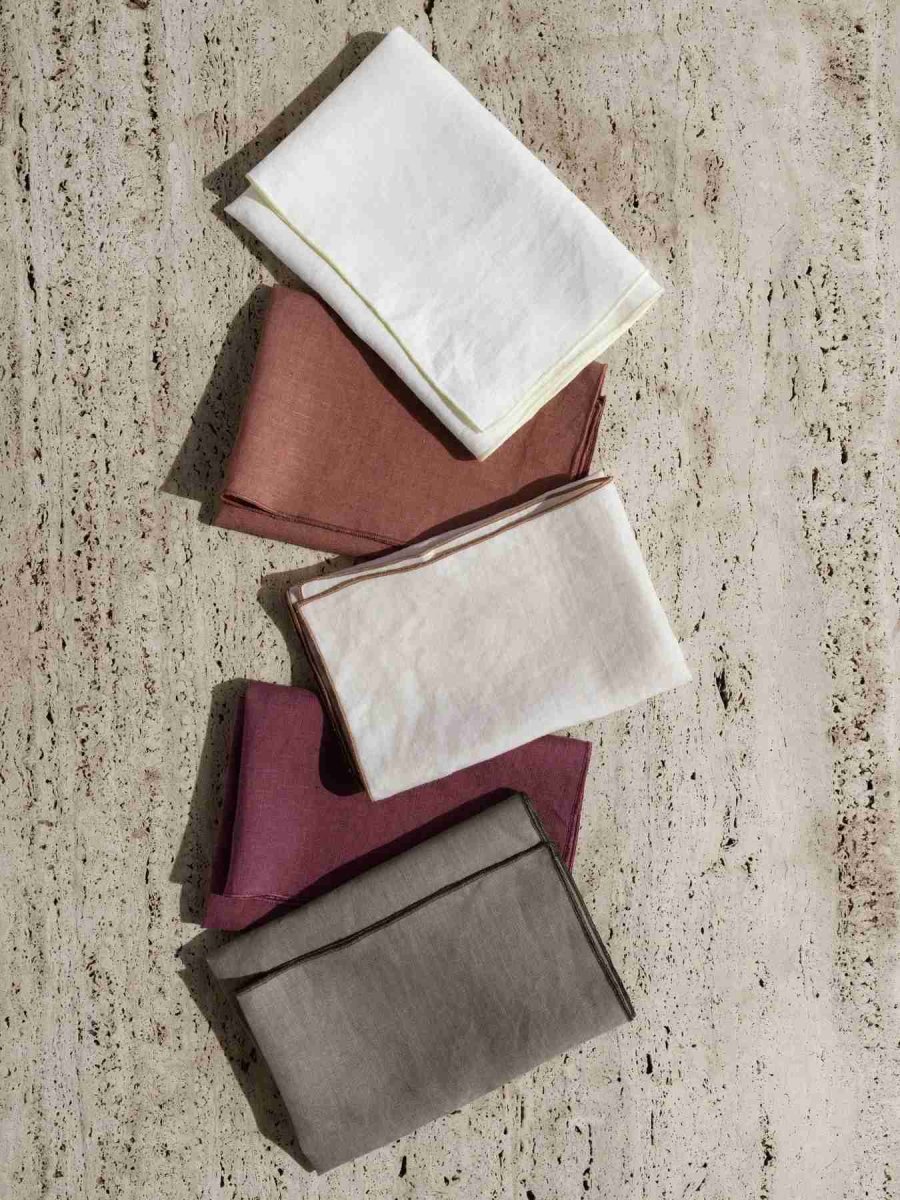 blomus LINEO Stofserviet 42x42 cm, Mocha Mousse