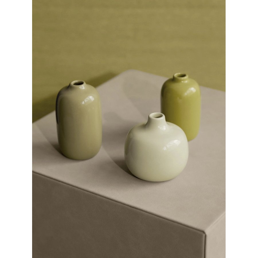 blomus CEOLA Vase 3er Set, Gelb