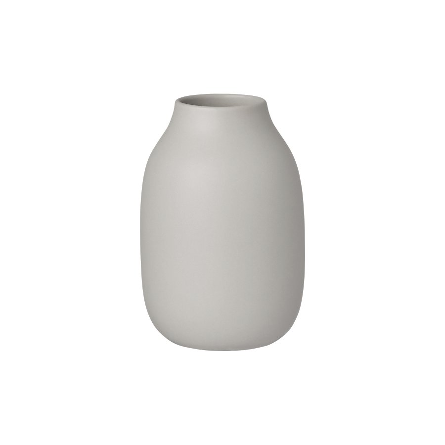 blomus COLORA Vase H15 cm, Mat Mourning Dove