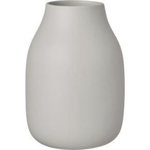 blomus COLORA Vase H20 cm, Mat Mourning Dove