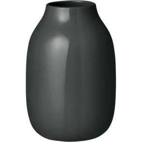 blomus COLORA Vase H15 cm, Shiny Peat