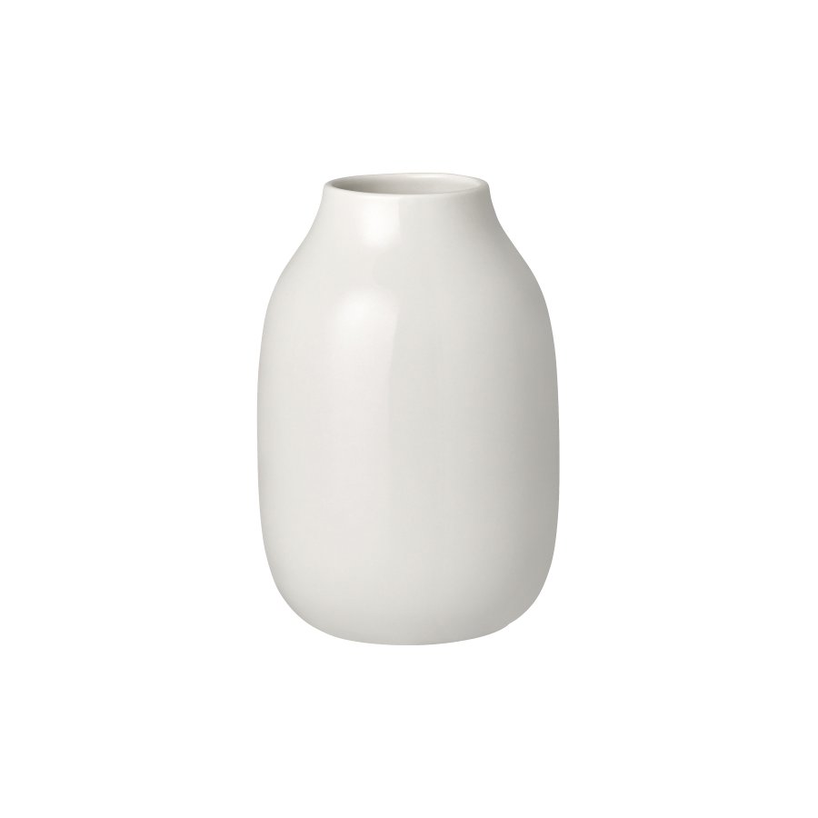 blomus COLORA Vase H15 cm, Shiny Moonbeam