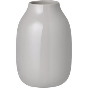 blomus COLORA Vase H15 cm, Shiny Mourning Dove