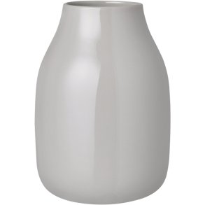 blomus COLORA Vase H20 cm, Shiny Mourning Dove