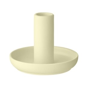 blomus VELA Lysestage H9 cm, Transparent Yellow