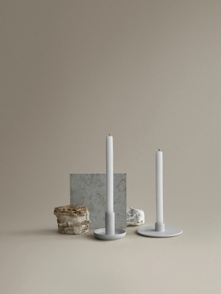 blomus VELA Kerzenst&auml;nder H3 cm, Moonbeam