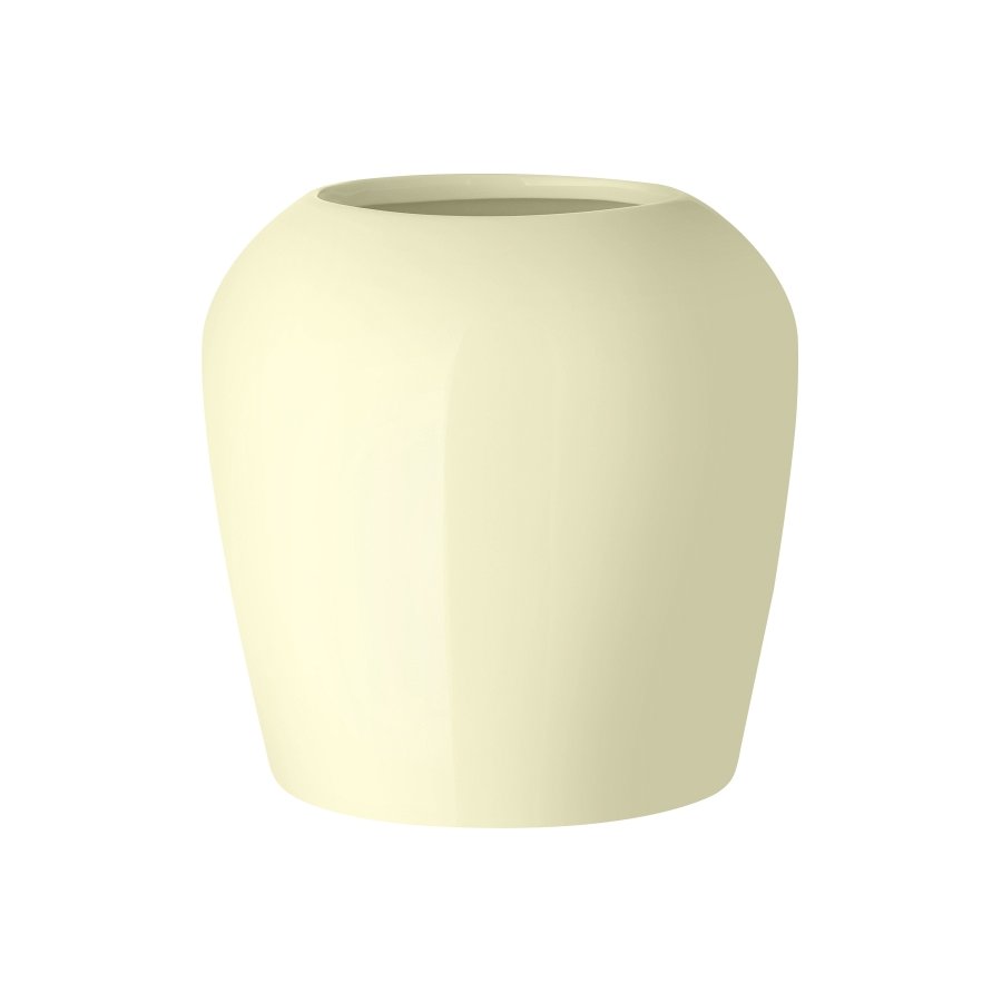 blomus LETA Vase H14 cm, Transparent Yellow