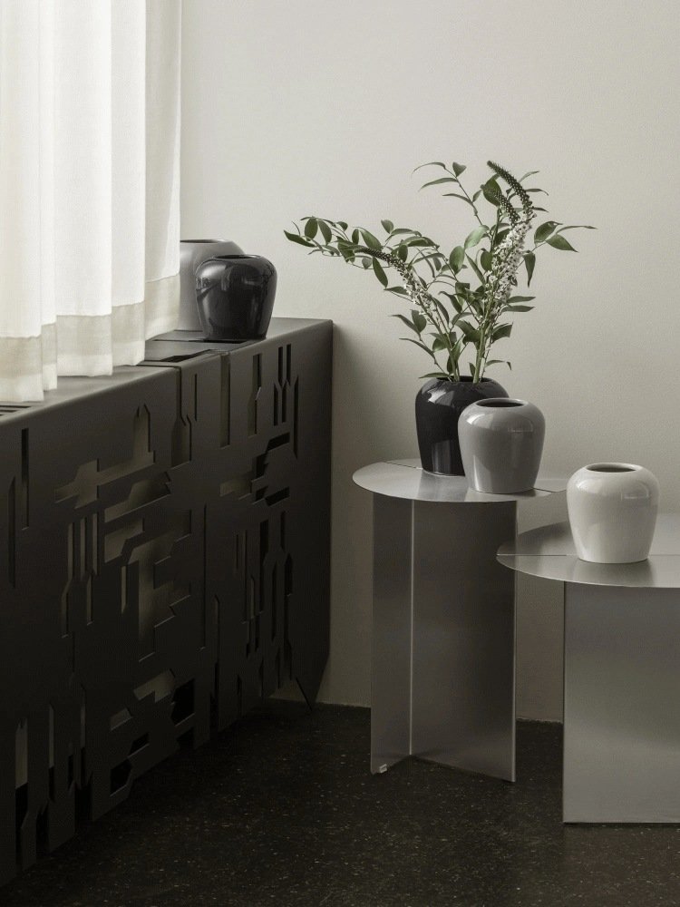 blomus LETA Vase H12 cm, Moonbeam