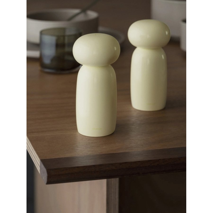 blomus MOLI Salt- og Pebers�t H13 cm, Transparent Yellow
