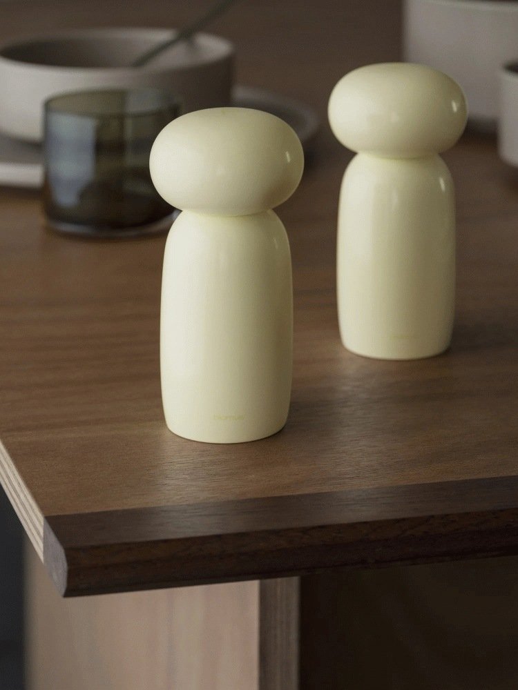 blomus MOLI Salt- og Pebers�t H13 cm, Transparent Yellow