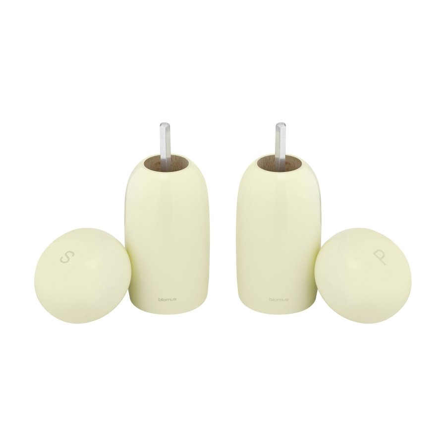 blomus MOLI Salt- og Pebers�t H13 cm, Transparent Yellow