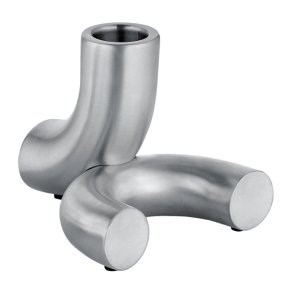 blomus DOODLE Lysestage H8 cm, Rustfrit St�l