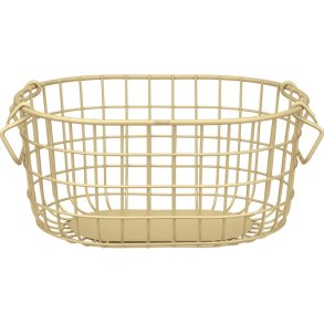 blomus KAGO Opbevaringskurv Rund 21x29 cm, New Wheat