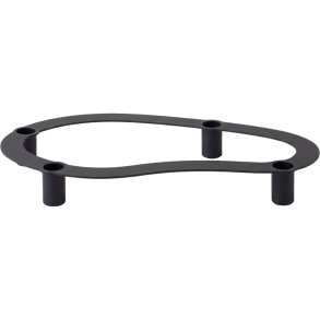 blomus ARO Lysestage 18x35 cm, Sort