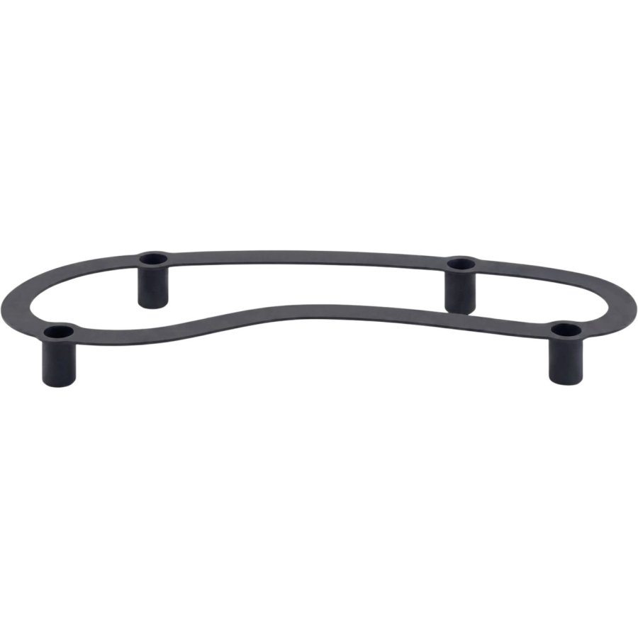 blomus ARO Lysestage 15x50 cm, Sort