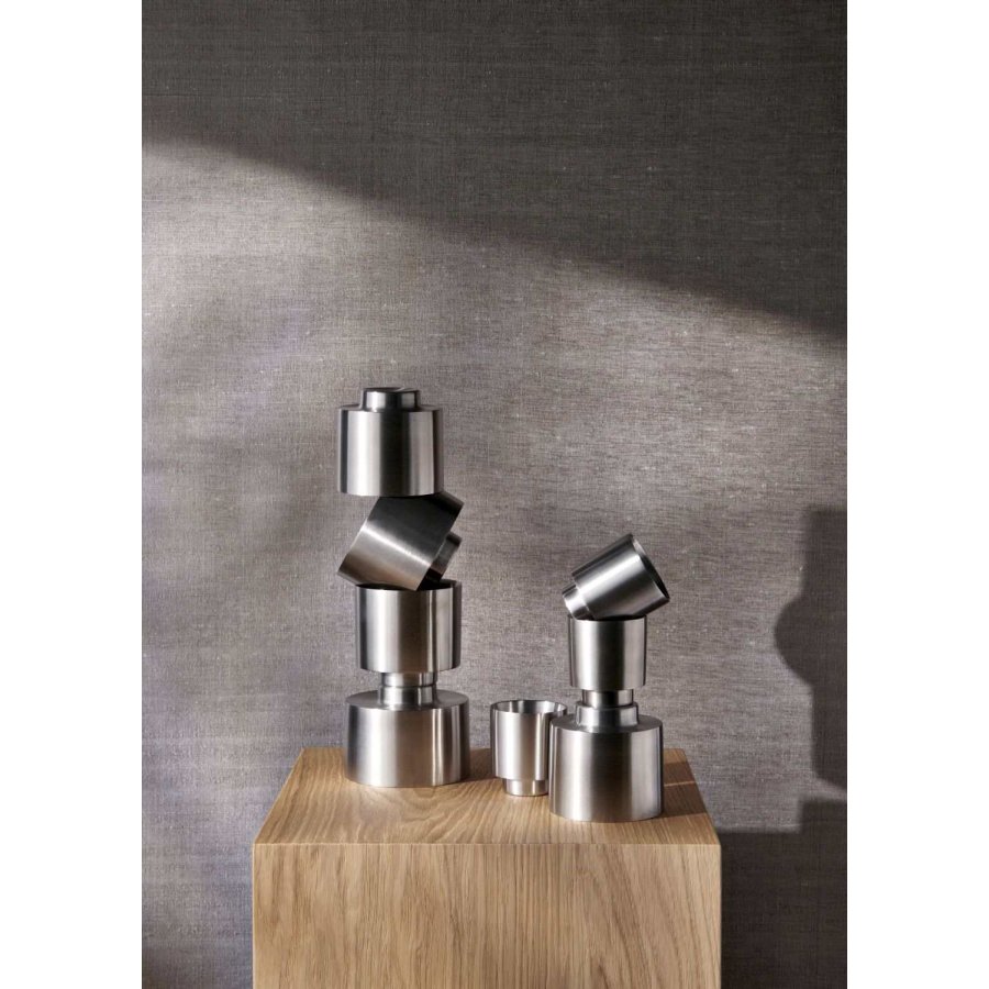 blomus MAKOTO STEEL Kaffekop 2 stk. 21,5 cl, Rustfrit St�l