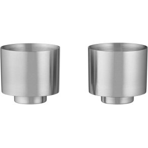 blomus MAKOTO STEEL Kaffekop 2 stk. 21,5 cl, Rustfrit St�l