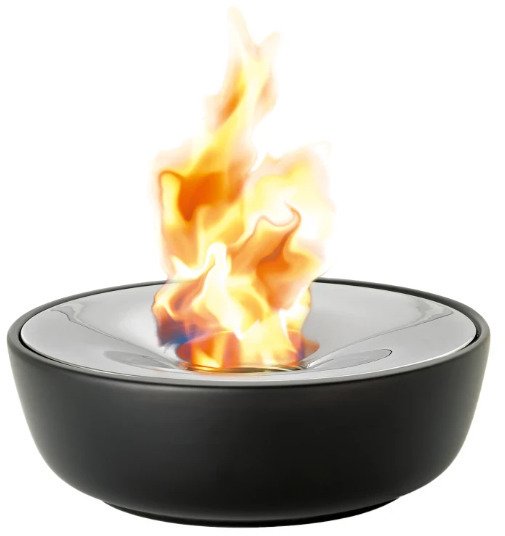 Blomus FUOCO Gel-Kamin 32,5 cm, Schwarz