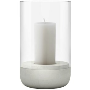 blomus CALMA Lanterne H20 cm, Light Grey