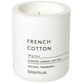 blomus FRAGA Duftkerze 6,5 cm, French Cotton