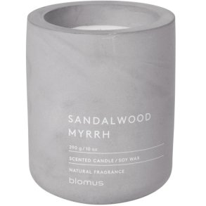 blomus FRAGA Duftkerze 9 cm, Sand Alwood Myrrh