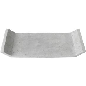 blomus MOON Dekorationsbakke 20x30 cm, Light Grey