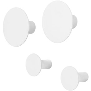 blomus PONTO Knager 4 stk, Lily Hvid