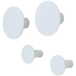 blomus PONTO Kapstokhaken 4 stuks, Micro Chip