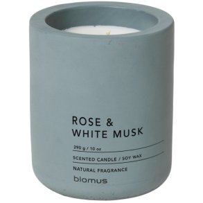 blomus FRAGA Duftkerze 9 cm, Rose & Weier Moschus