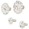 Blomus PONTO Knager 4 stk, Terrazzo Coloured
