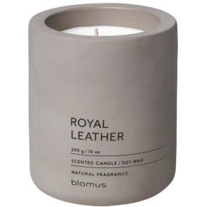 blomus FRAGA Duftkerze 9 cm, Royal Leather