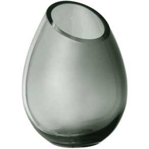 blomus DROP Vase H16,7 cm, Smoke