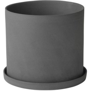 blomus NONA Blumentopf H12,5 cm, Zinn