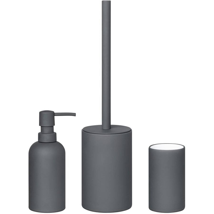 blomus Banja Badkamerset 3-delig, Zwart