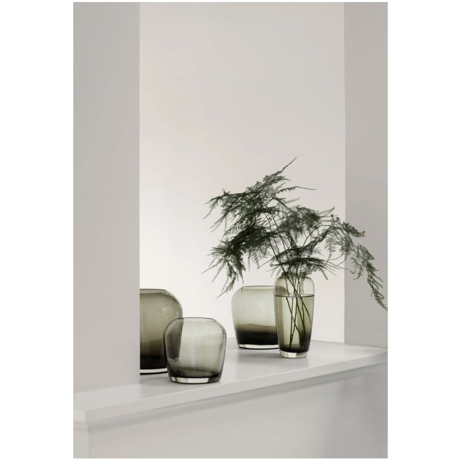 Blomus LETA Vase H17 cm, Smoke