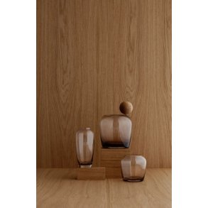 blomus LETA Vase H15 cm, Coffee