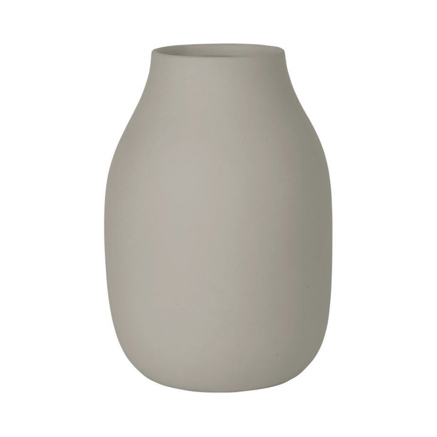 Blomus COLORA Vase H15 cm, Mourning Dove