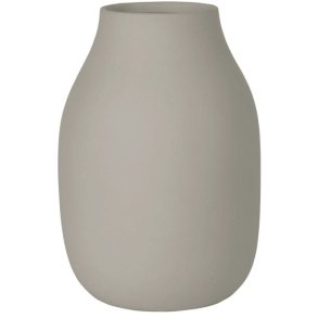 blomus COLORA Vase H20 cm,  Mourning Dove