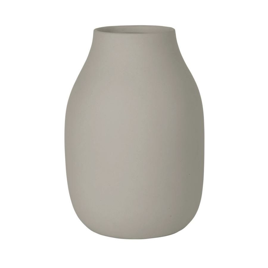 Blomus COLORA Vase H20 cm,  Mourning Dove