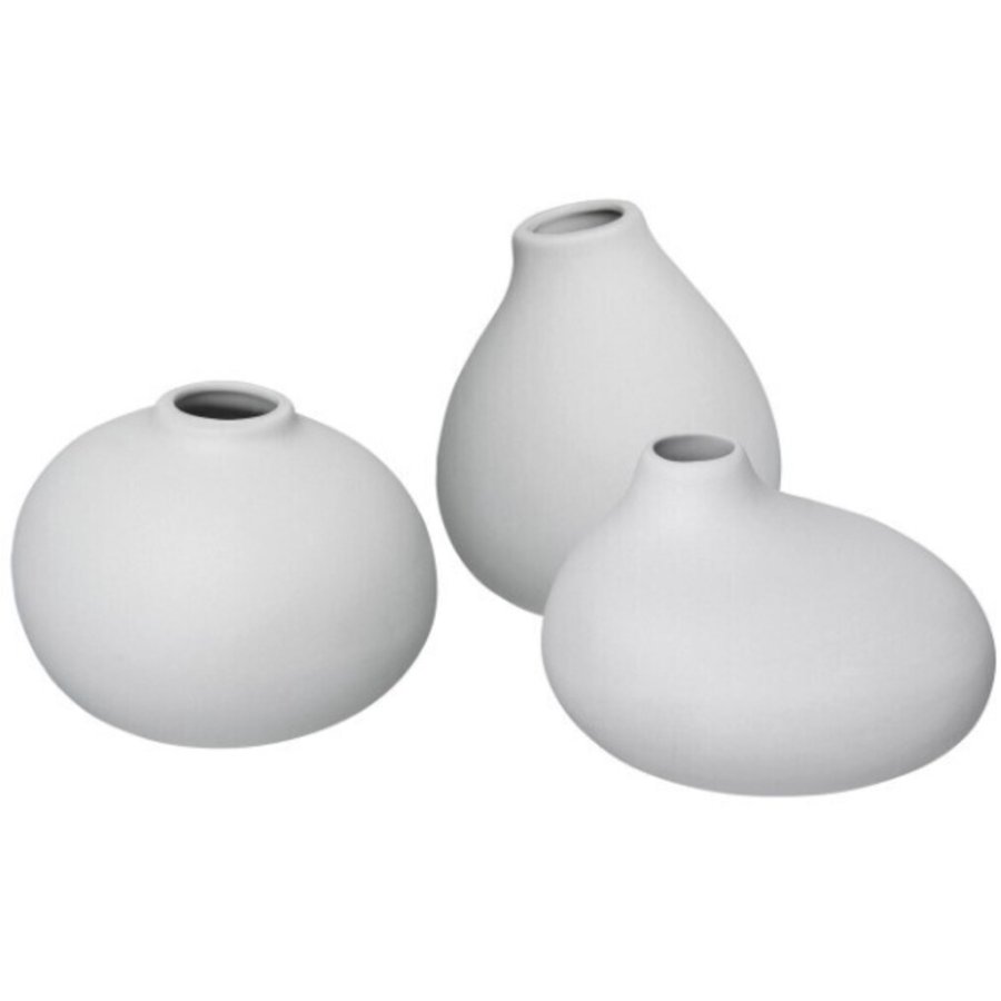 Blomus NONA Vase 3er Set, Micro Chip