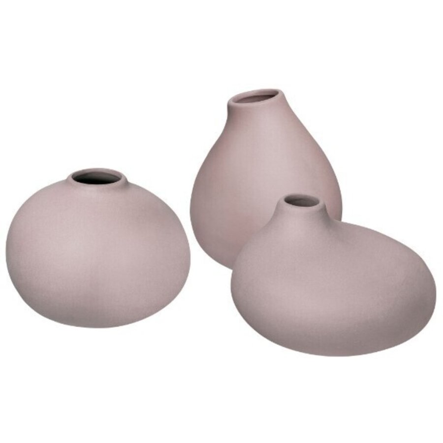 Blomus NONA Vase 3er Set, Rinde