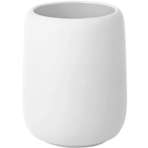 blomus SONO Tandbrstekrus H10,7 cm, Hvid