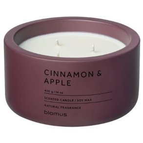 blomus FRAGA Duftkerze 13 cm, Zimt & Apfel