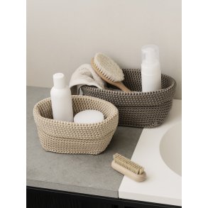 blomus TELA Opbevaringskurv 20 cm, Moonbeam